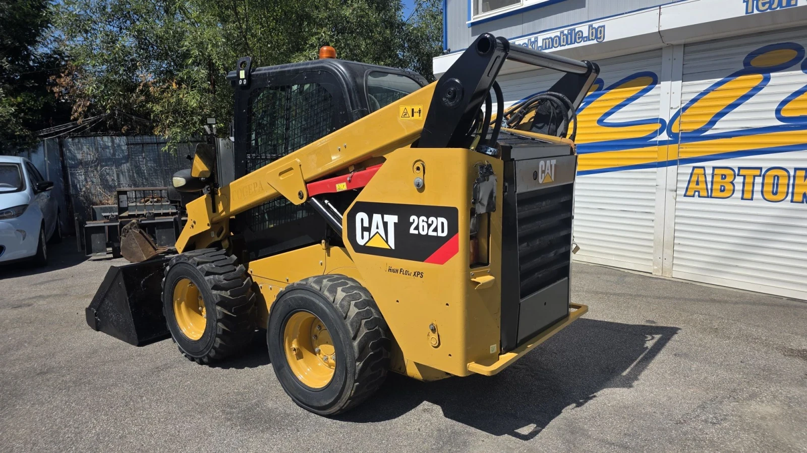 Мини челни товарачи Cat 262D high Flow XPS КЛИМАТИК ПАРНО, снимка 4 - Индустриална техника - 55696171