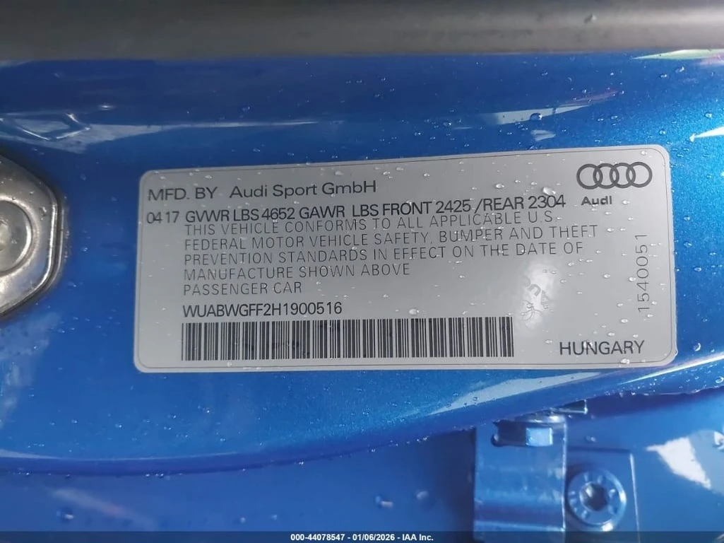 Audi Rs3 * 2.5T * CARFAX * БЕЗ ПЪРВОНАЧАЛНА ВНОСКА - изображение 9