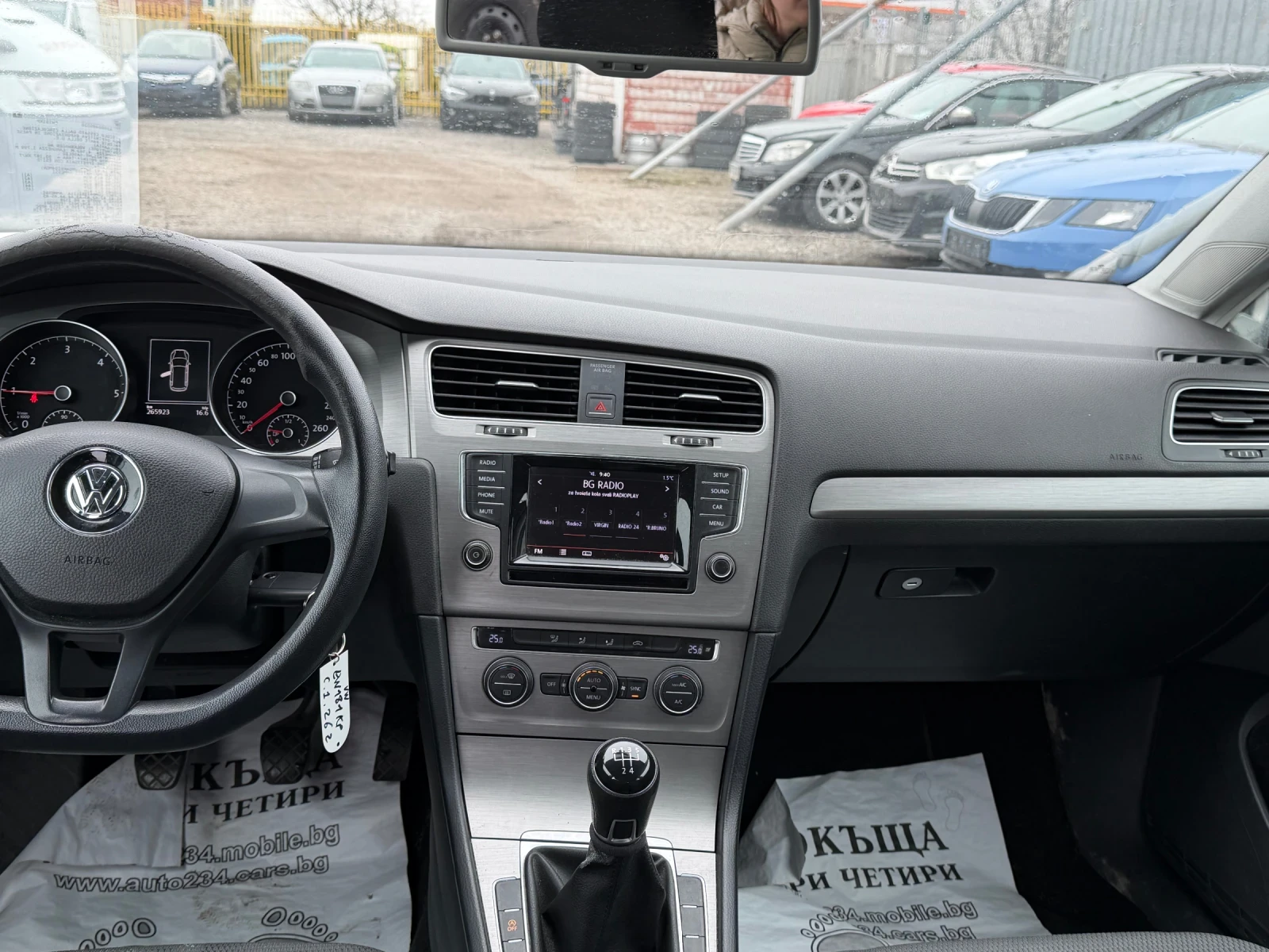 VW Golf 1.6TDI 105h.p SW 2014 euro5B | Mobile.bg � ����������� 13
