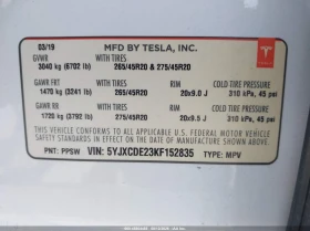 Tesla Model X 75D AWD, снимка 9