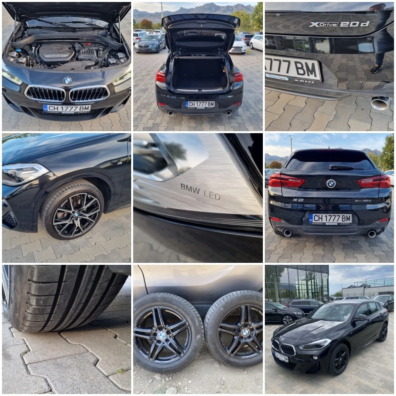 BMW X2 M SPORT* XDrive20D* 190ps-87.000км, снимка 17 - Автомобили и джипове - 47301948