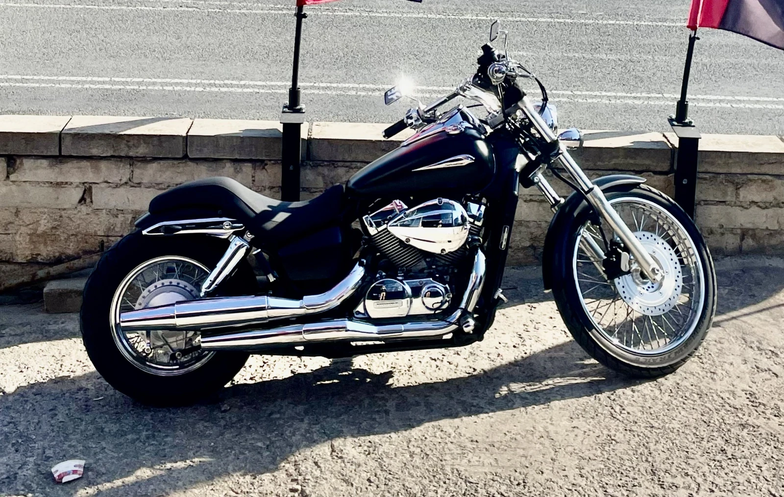 Honda Shadow Spirit 750 (vt750c2)custom!, снимка 17 - Мотоциклети и мототехника - 55362250