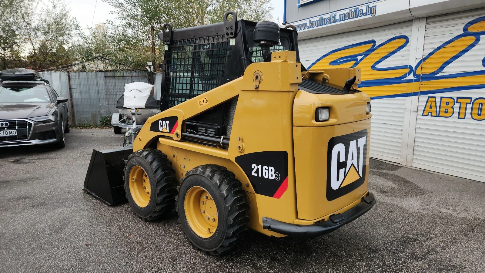 Мини челни товарачи Cat 216B3 ЗАТВОРЕН С ПАРНО  - изображение 4