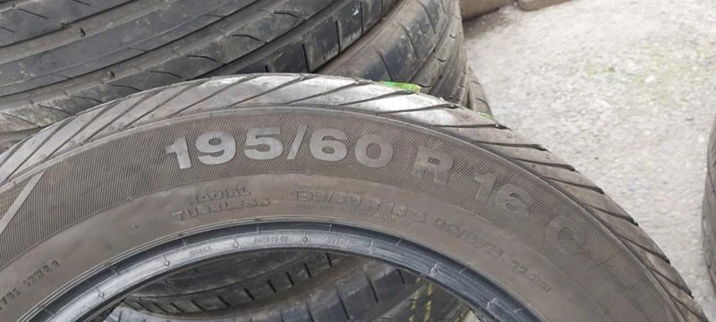 Гуми Летни 195/60R16, снимка 7 - Гуми и джанти - 32913570