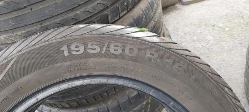 Гуми Летни 195/60R16, снимка 8 - Гуми и джанти - 32913570