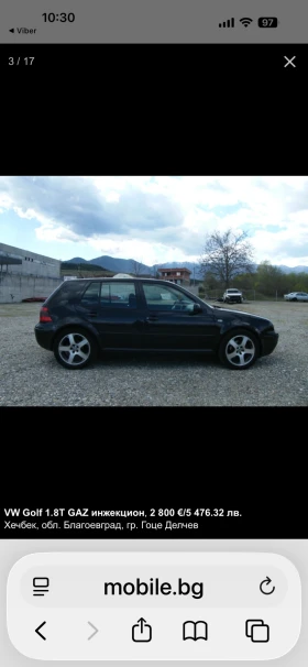 VW Golf 1, 8 турбо газ, снимка 3