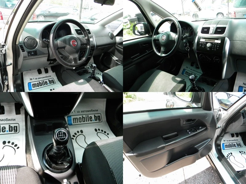 Fiat Sedici 4x4* 2.0JTDm-6ck* 154000km* KATO НОВО* EURO5A, снимка 16 - Автомобили и джипове - 46396437