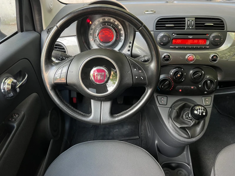 Fiat 500 0.9TURBO PANORAMA/KLIMATIK/UNIKAT, снимка 16 - Автомобили и джипове - 47181059