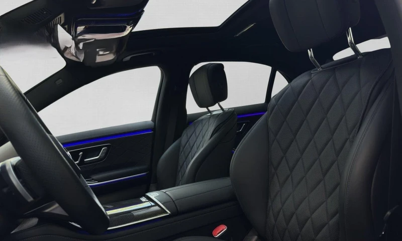 Mercedes-Benz S 580 4-MATIC LONG AMG LINE NIGHT BURMESTER PANO, снимка 9 - Автомобили и джипове - 51508891