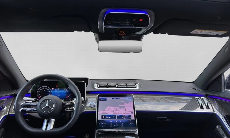 Mercedes-Benz S 580 4-MATIC LONG AMG LINE NIGHT BURMESTER PANO, снимка 12 - Автомобили и джипове - 51508891