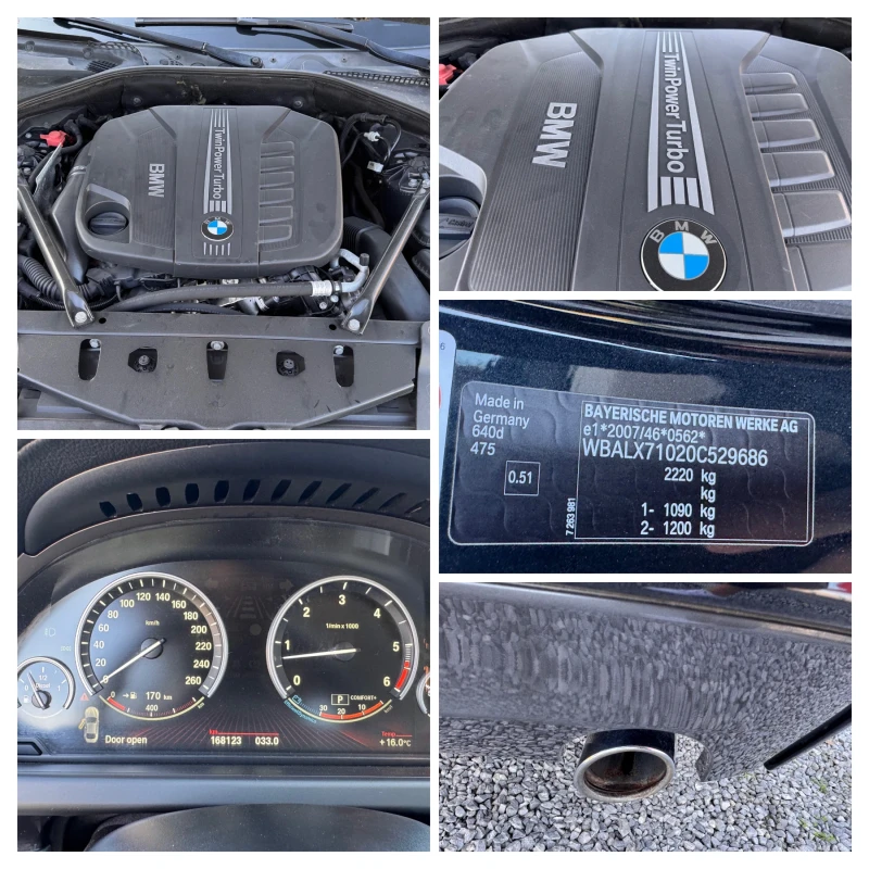 BMW 640 d/M6 PERFORMANCE/УНИКАТ-ЧЕРНА ПЕРЛА/ТОП ВИЗИЯ/, снимка 17 - Автомобили и джипове - 52185143