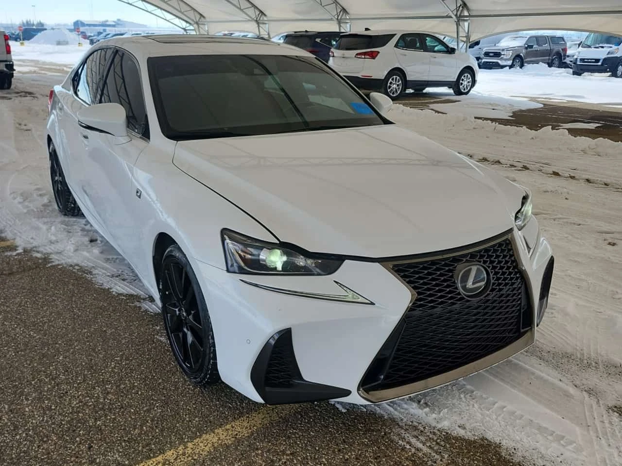 Lexus IS 350  F SPORT /CARFAX/2 Ключа/Червена Кожа/Шибедах/, снимка 2 - Автомобили и джипове - 54038911