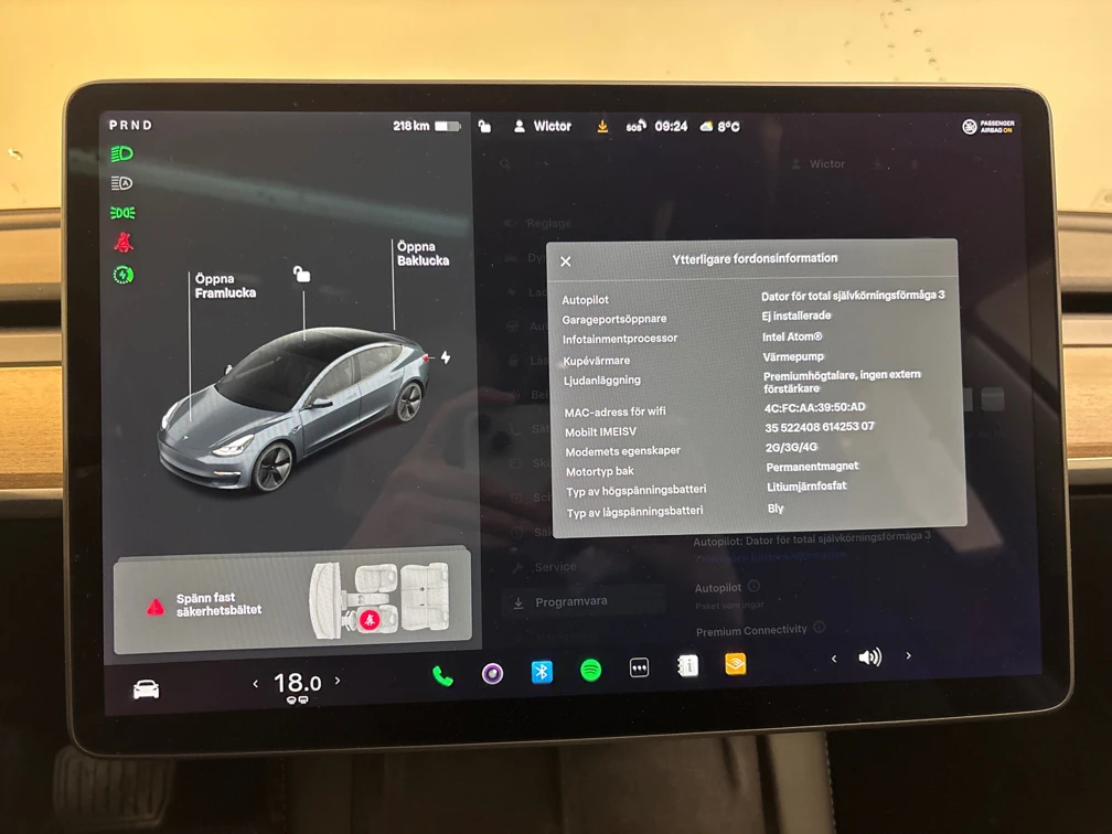 Tesla Model 3 Standard Range Plus, снимка 10 - Автомобили и джипове - 54063650