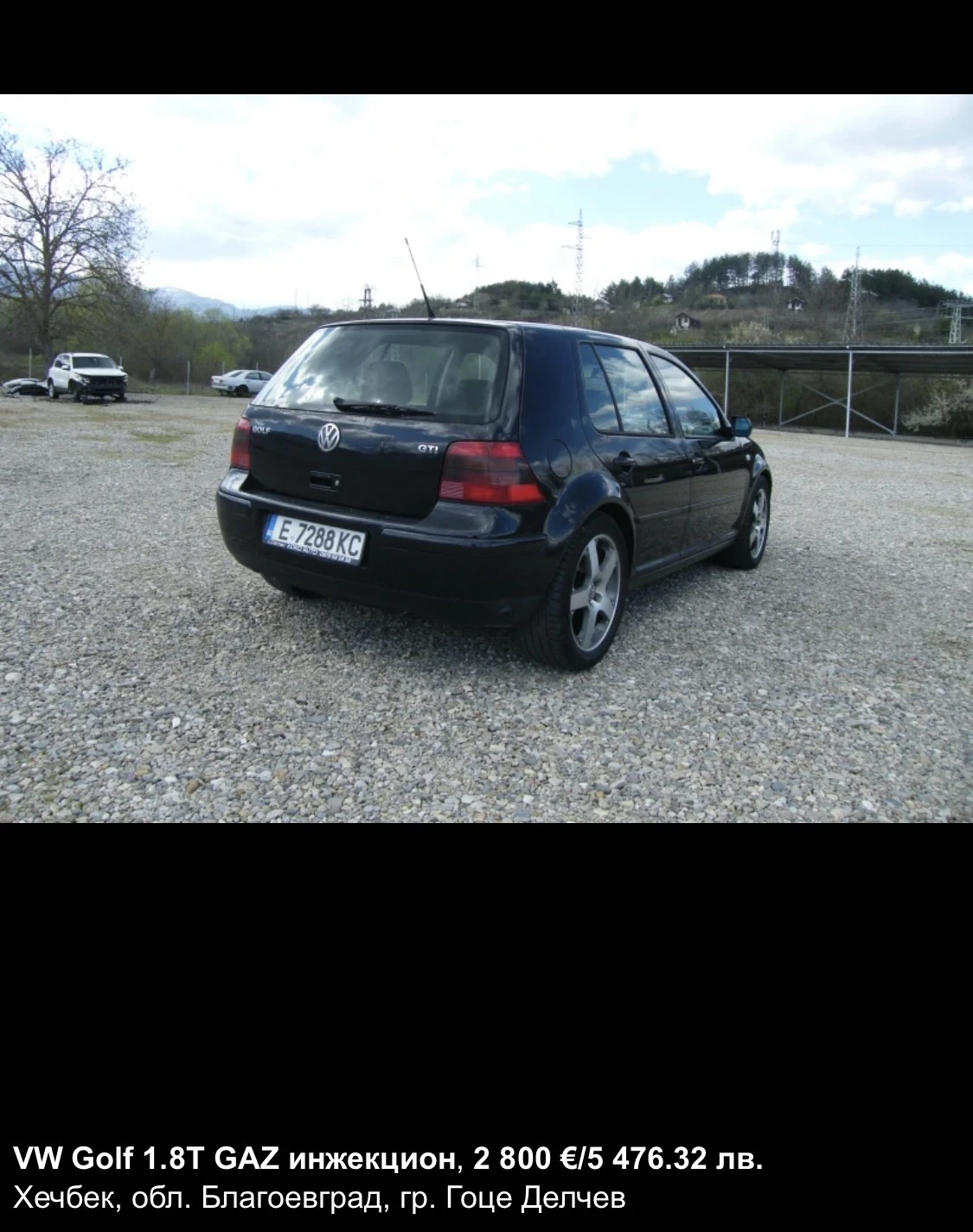 VW Golf 1, 8 турбо газ, снимка 4 - Автомобили и джипове - 54133062