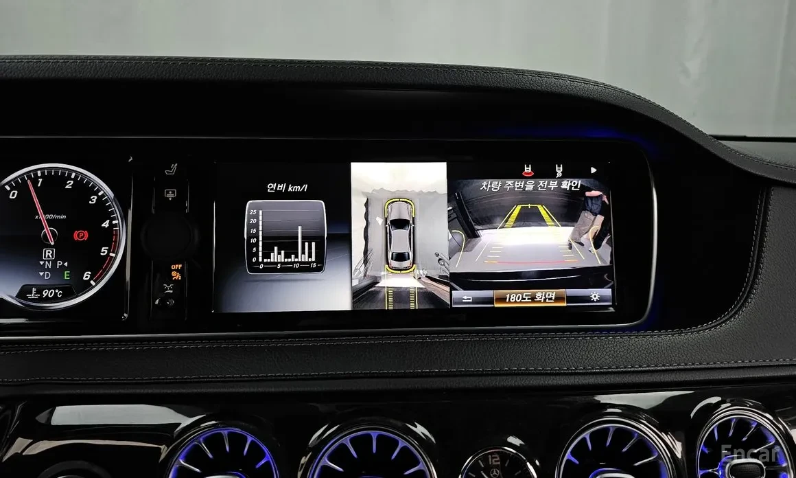 Mercedes-Benz S 350 L* S63 AMG* HUD* 20ки* ОБДУХ* ТЕЛЕВИЗОРИ* ФУЛ, снимка 11 - Автомобили и джипове - 55013358
