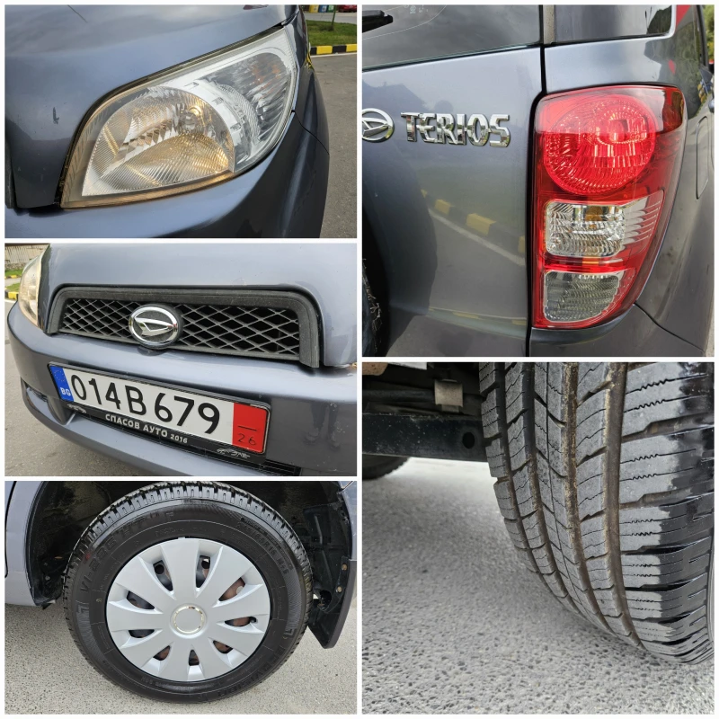 Daihatsu Terios 1.3 GAZ/4X4/KLIMATIK, снимка 17 - Автомобили и джипове - 47554407