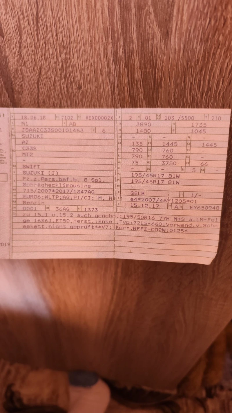 Suzuki Swift SPORT, снимка 16 - Автомобили и джипове - 52191687