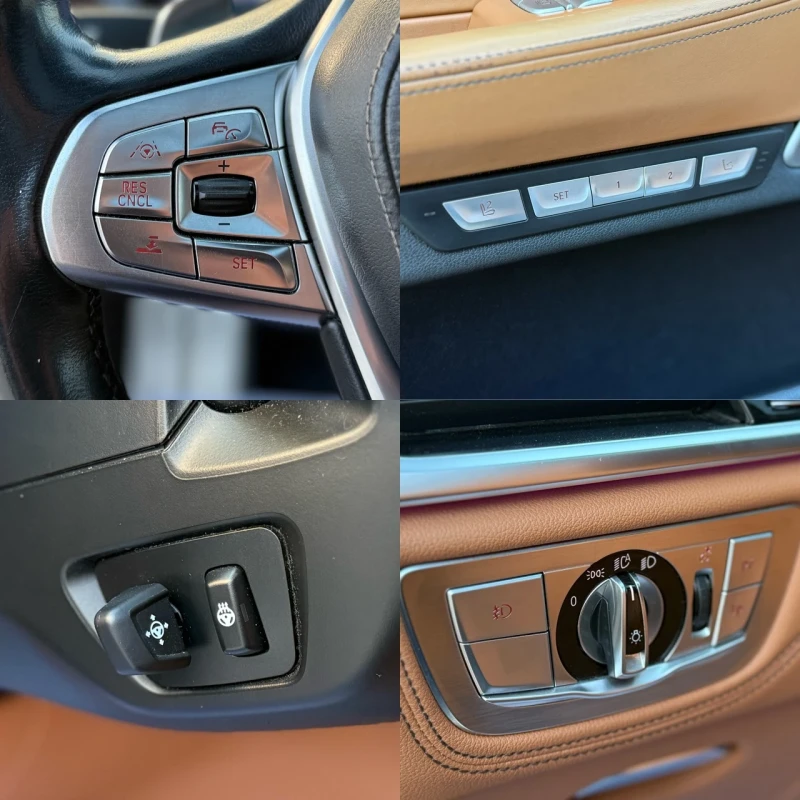 BMW 750 LONG* FULL* 3xTV* M-PACK* PODGR* OBDUH* 360CAMERA*, снимка 14 - Автомобили и джипове - 52922617
