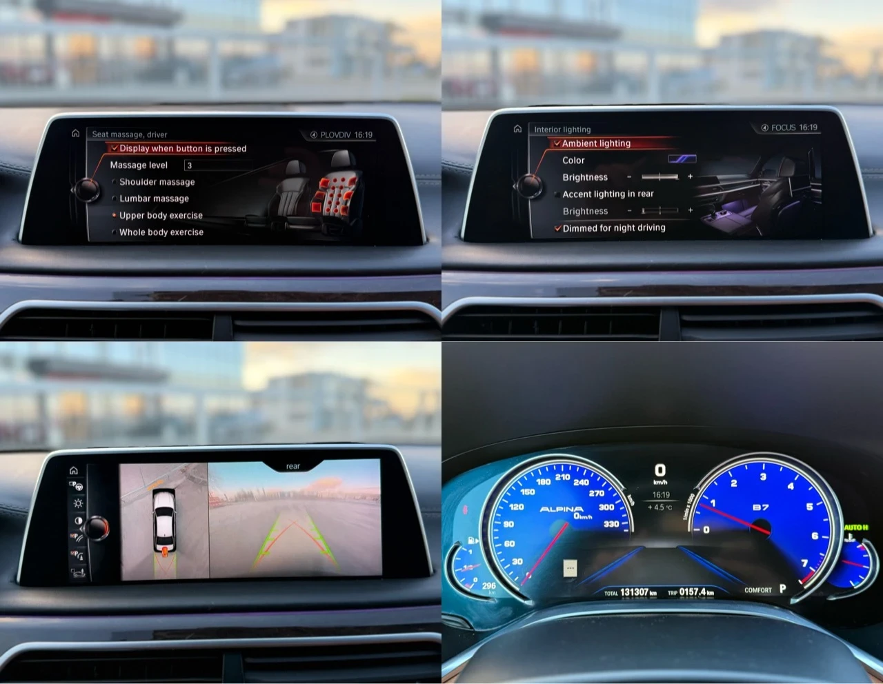 BMW 750 LONG* FULL* 3xTV* M-PACK* PODGR* OBDUH* 360CAMERA* | Mobile.bg � ����������� 15