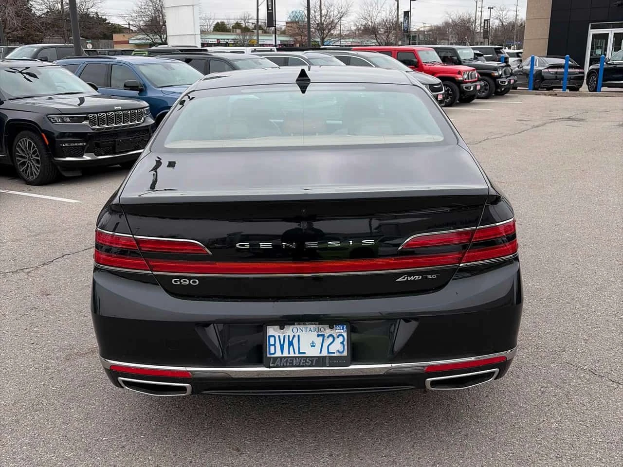 Genesis G90 * 5.0L Prestige * DISTRONIC* МАСАЖ* ОБДУХВАНЕ* , снимка 4 - Автомобили и джипове - 54580742