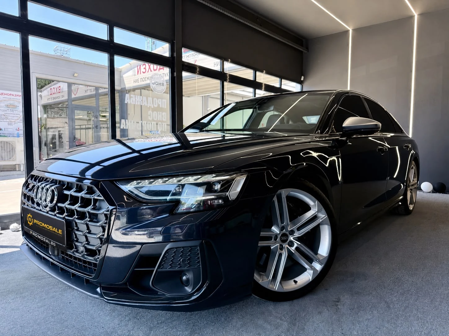 Audi S8 Quattro* V8* Full* Обдух* S-Line* ЛИЗИНГ , снимка 3 - Автомобили и джипове - 55459175