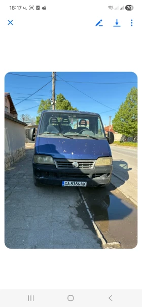 ����� �� �������� �� Fiat Ducato