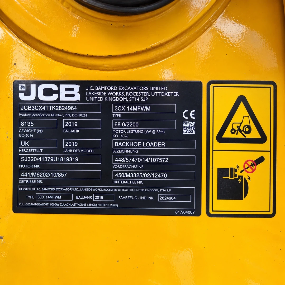 Багер JCB 3CX, снимка 5 - Индустриална техника - 56114890