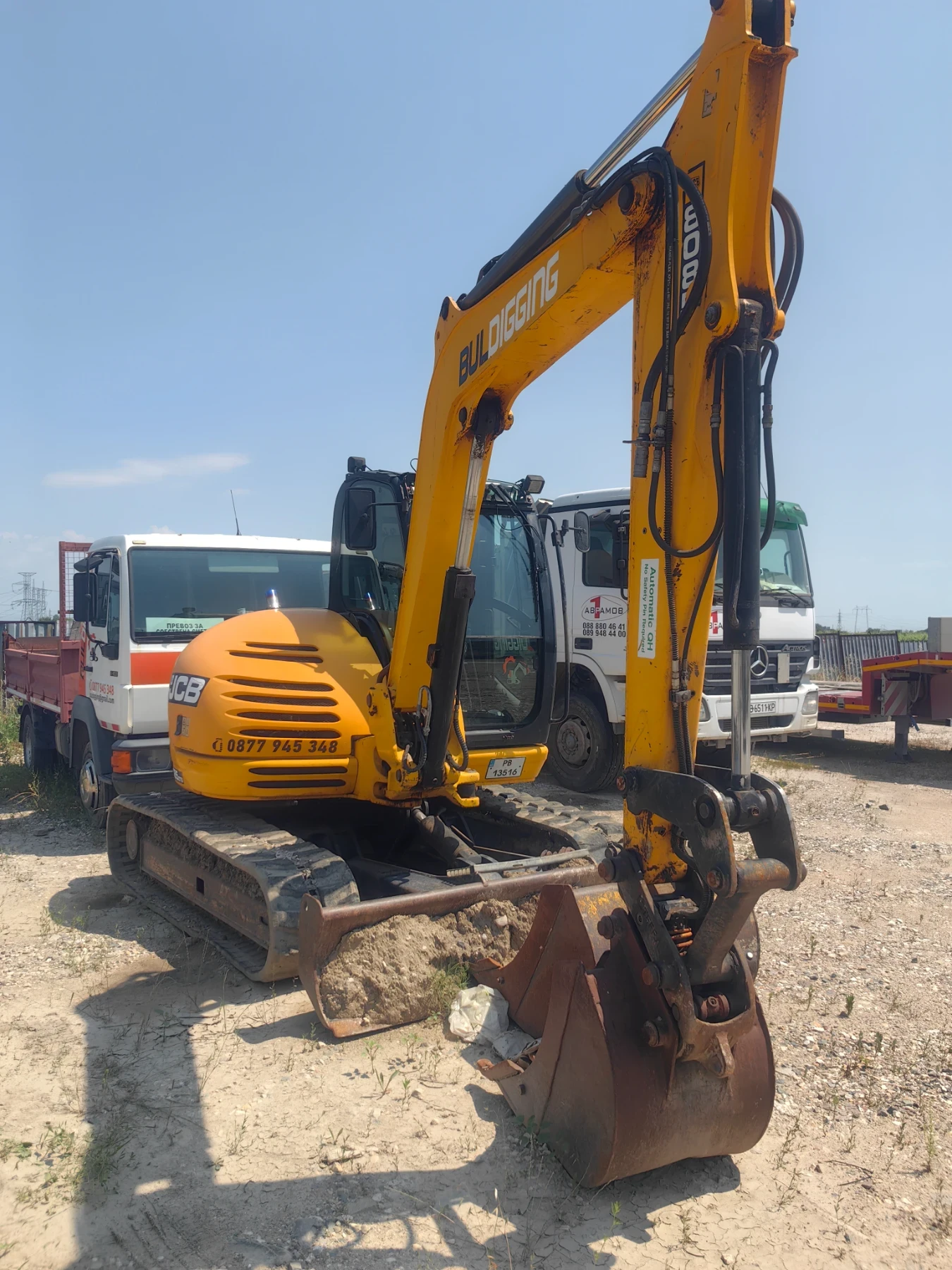Багер JCB, снимка 3 - Индустриална техника - 56735790