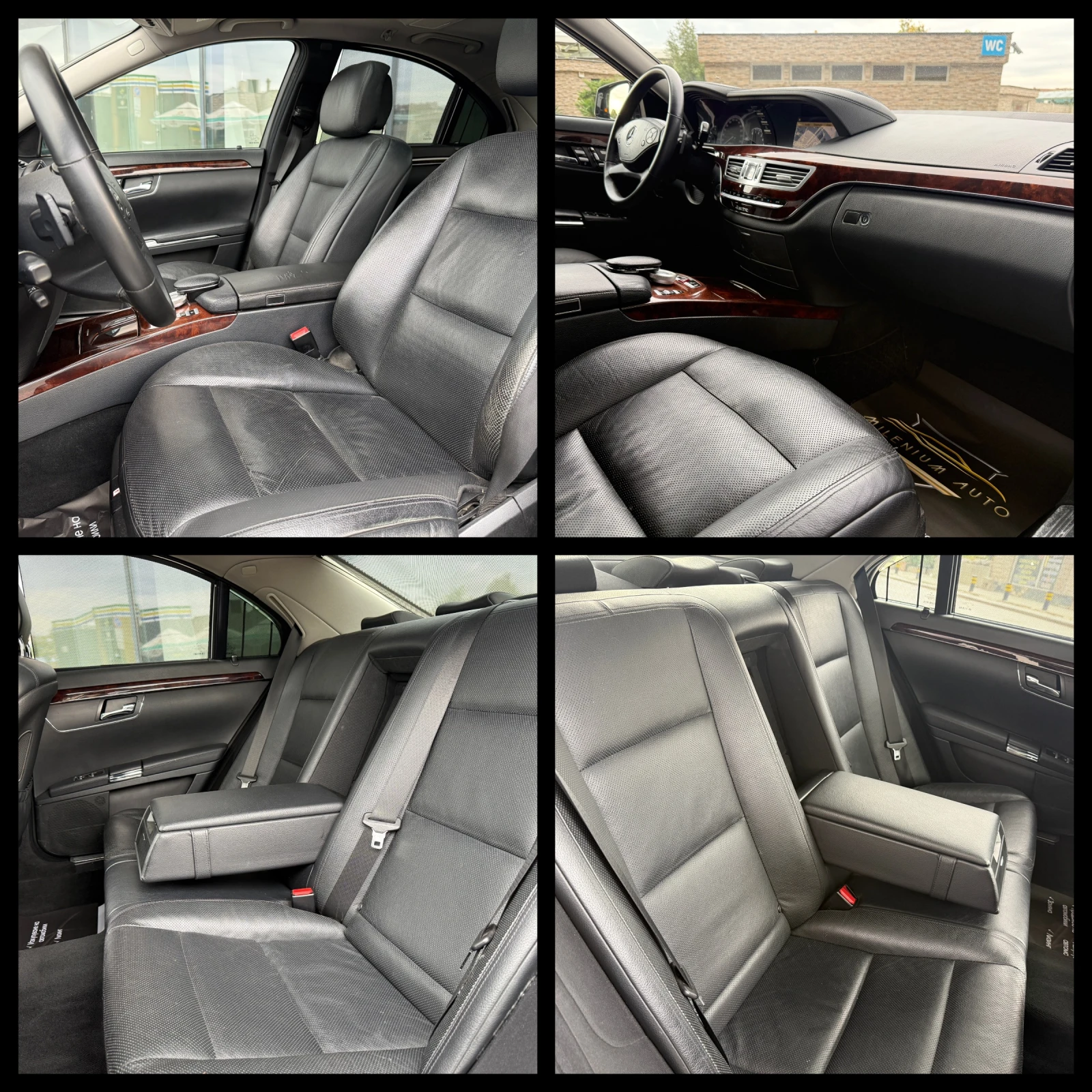 Mercedes-Benz S 350 CDI 4 Matic 258к.с. Bluetec/Всички Екстри/Facelift, снимка 10 - Автомобили и джипове - 56083420