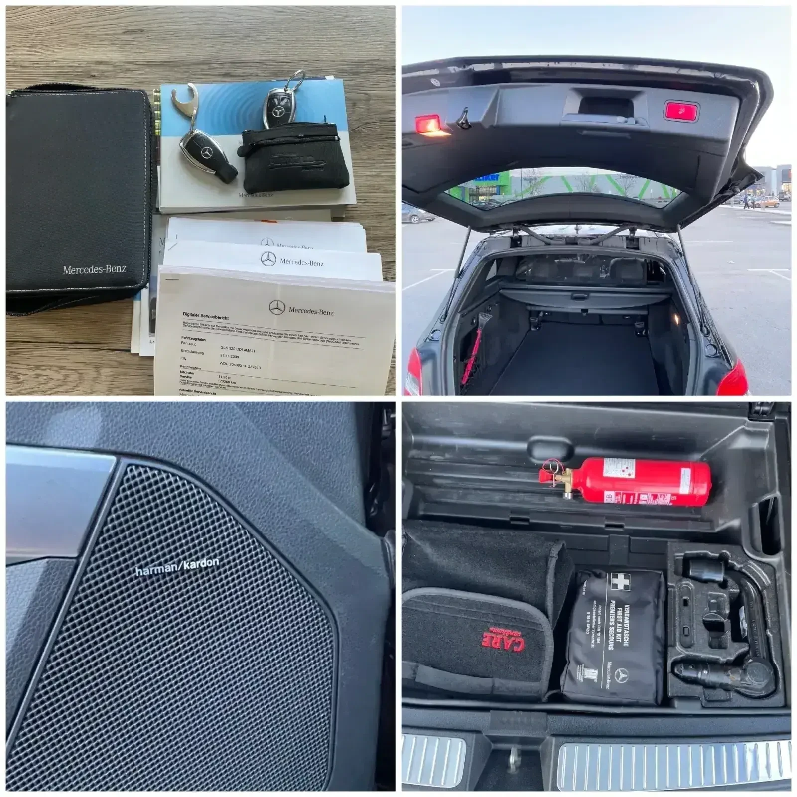 Mercedes-Benz GLK 320 cdi 4MATIC Sort pacet Harman/kardon, снимка 16 - Автомобили и джипове - 53778209