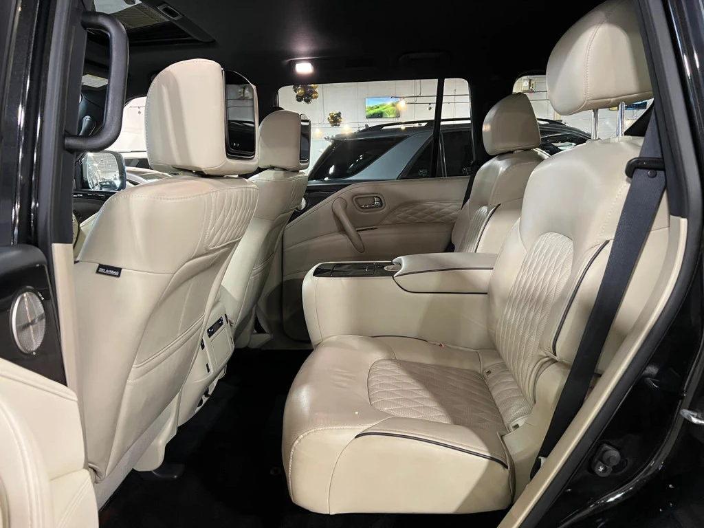Infiniti QX80 LUX* 3TV* BOSE* ОБДУХВАНЕ* МАСАЖ* 360КАМЕРА* LANE*, снимка 16 - Автомобили и джипове - 55619598