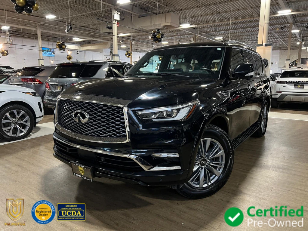 Infiniti QX80 LUX* 3TV* BOSE* ОБДУХВАНЕ* МАСАЖ* 360КАМЕРА* LANE*