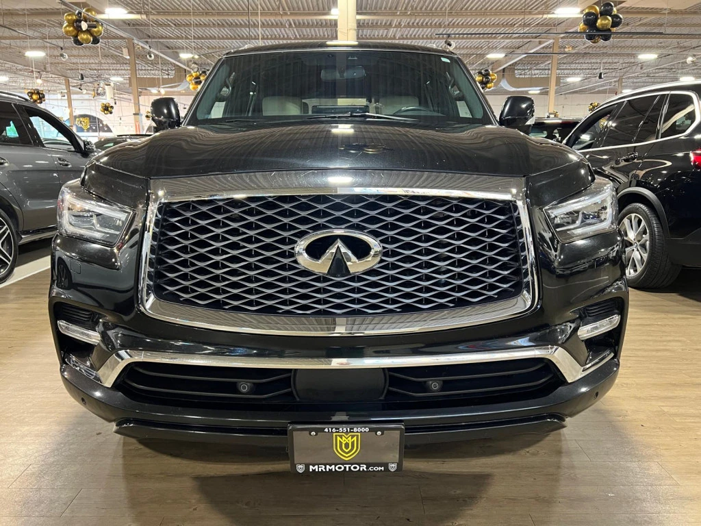 Infiniti QX80 LUX* 3TV* BOSE* ОБДУХВАНЕ* МАСАЖ* 360КАМЕРА* LANE*, снимка 6 - Автомобили и джипове - 55619598