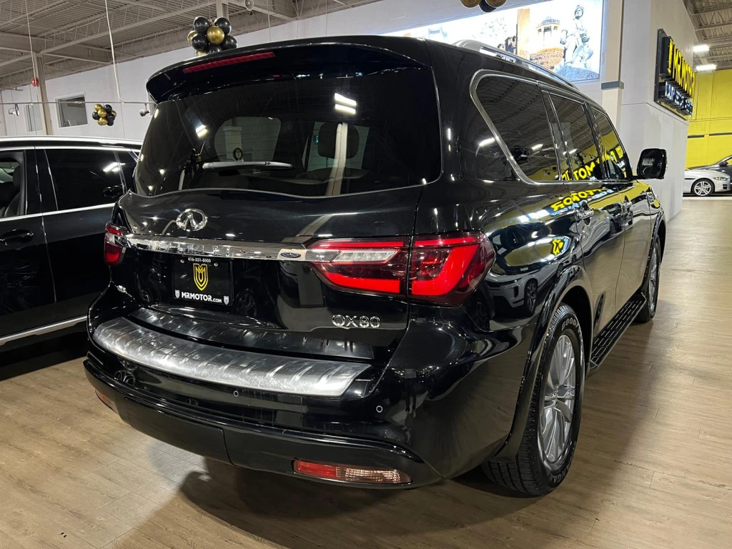 Infiniti QX80 LUX* 3TV* BOSE* ОБДУХВАНЕ* МАСАЖ* 360КАМЕРА* LANE*, снимка 5 - Автомобили и джипове - 55619598
