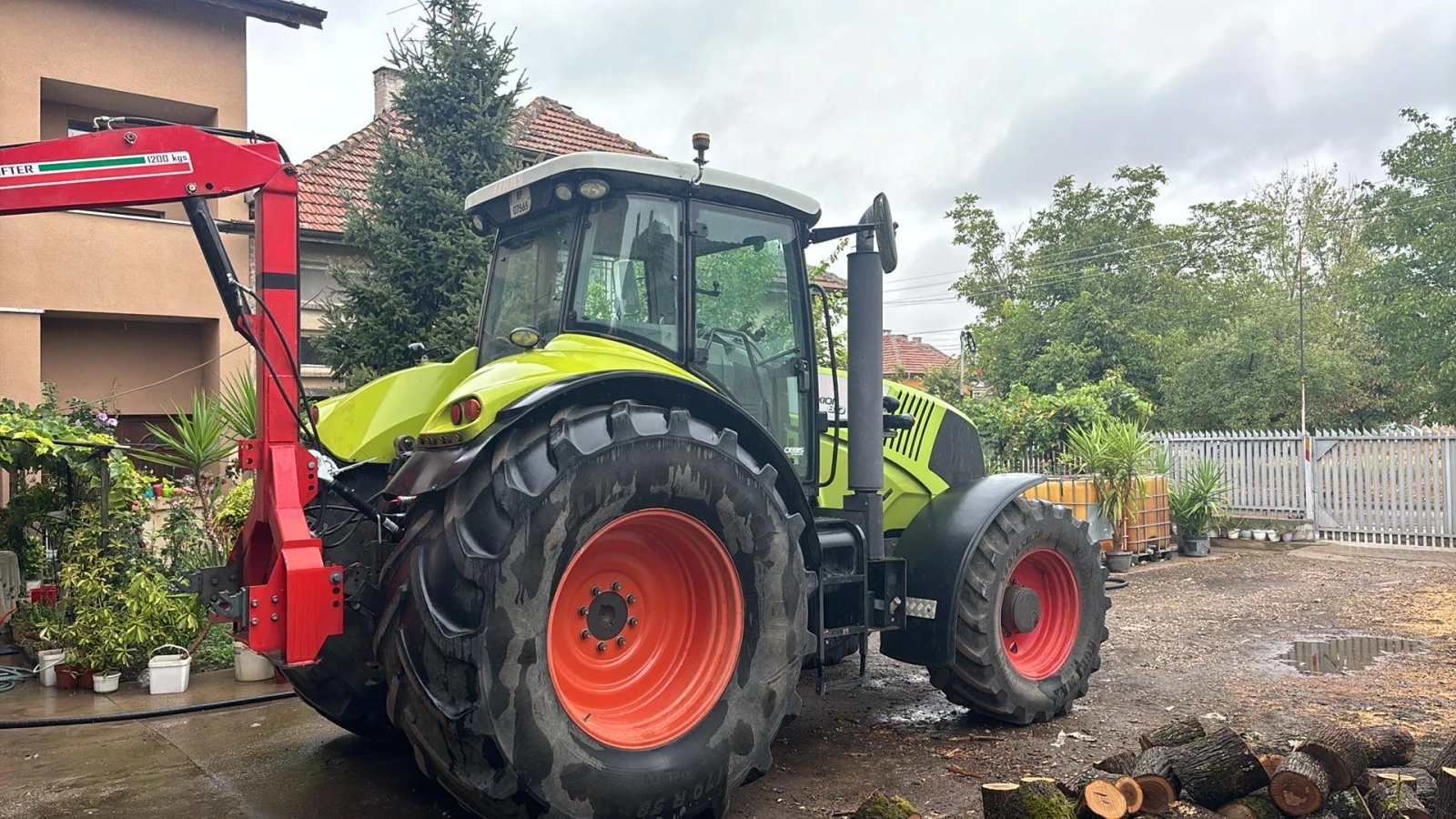 Трактор Claas AXION 810 / 100 часа от сервиз - изображение 4