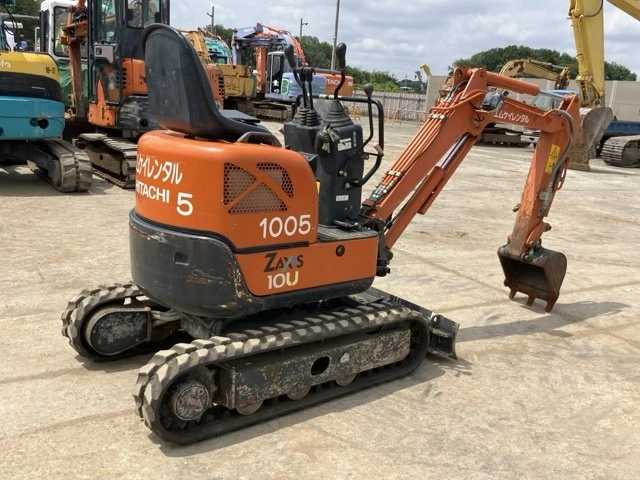Багер Hitachi ZA10U-6 * ЛИНИЯ ЗА ЧУК * РАЗШИРЯЕМИ ВЕРИГИ * , снимка 3 - Индустриална техника - 55117667