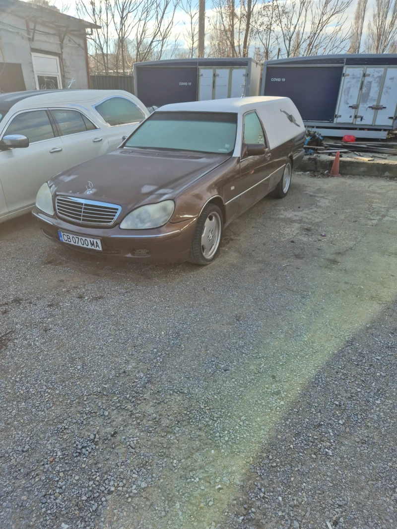 Mercedes-Benz S 320 W140 Катафалка 168000км, снимка 2 - Автомобили и джипове - 48374661