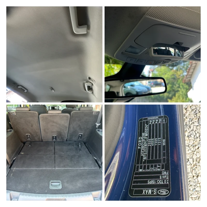 Ford S-Max 2.0TDCI* AUTOMAT* 6+ 1* REALNI KM* , снимка 17 - Автомобили и джипове - 50826098