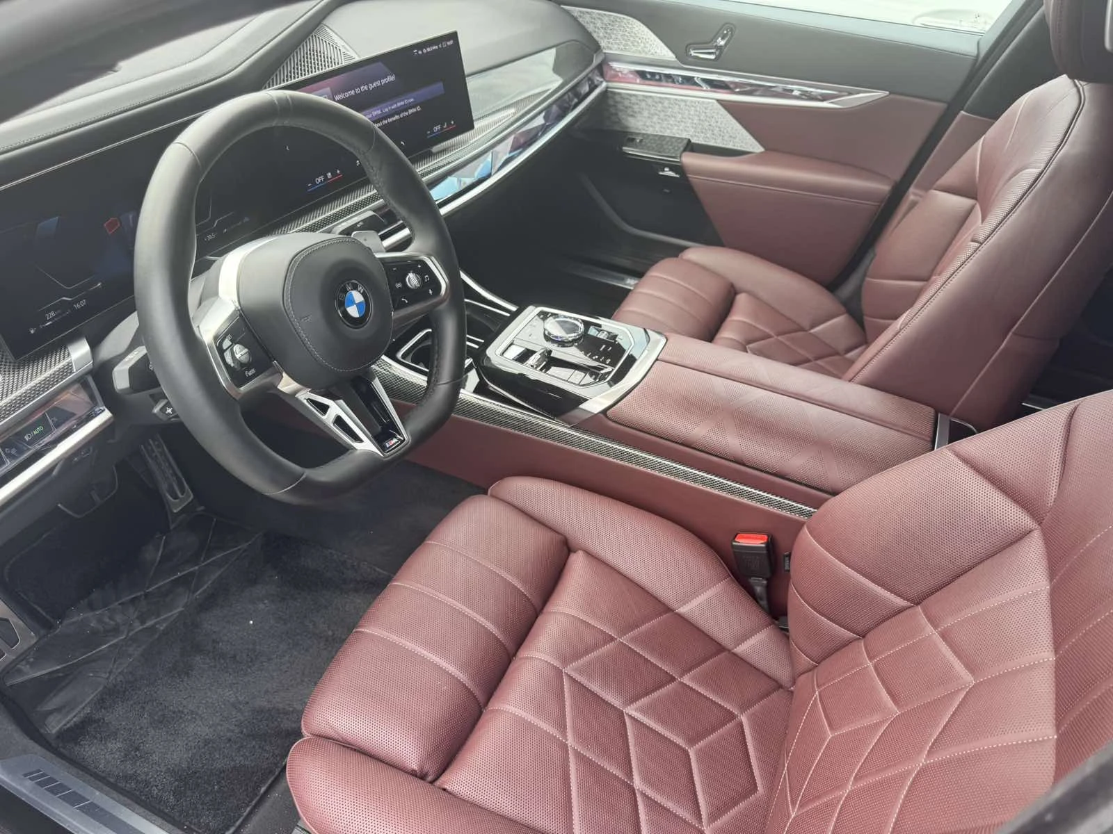 BMW 740 M-SPORT M760Е-OPTIC Xdrive B&W SWAROVSKI SHADOW - изображение 6