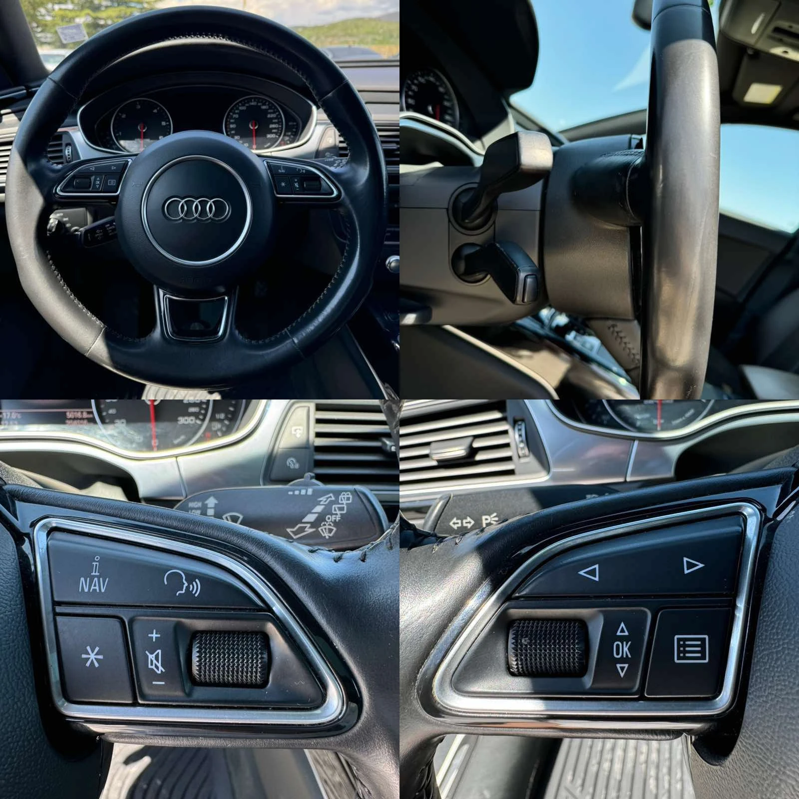 Audi A6 Allroad 3.0TDI* 190ps* LED* КОЖА* НАВИ* КАМЕРА, снимка 12 - Автомобили и джипове - 56269487