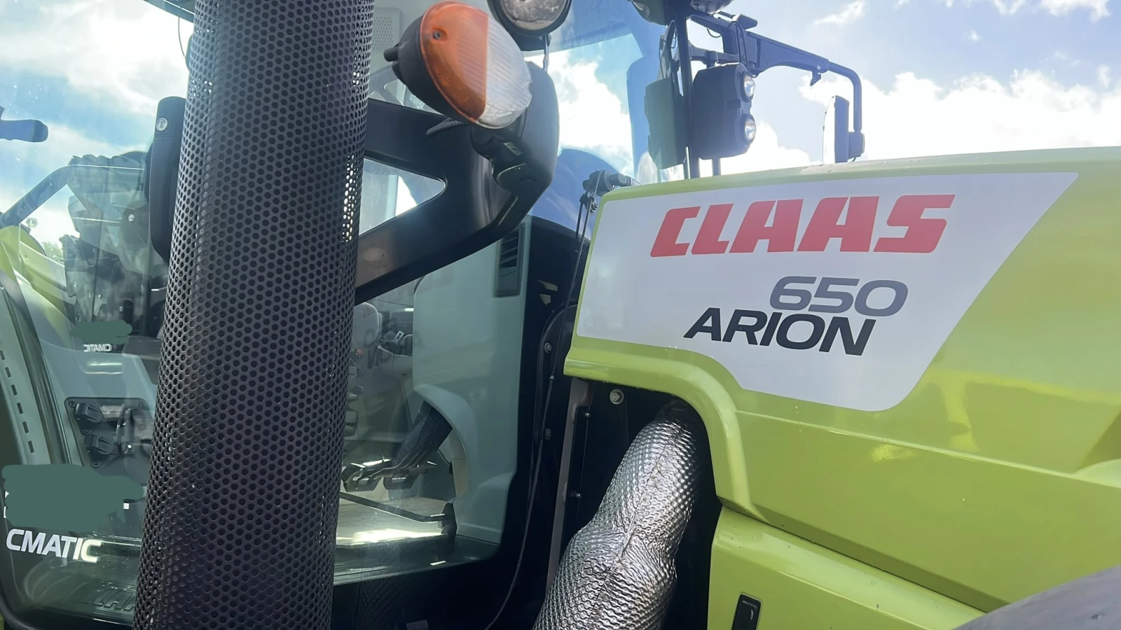 Трактор Claas ARION 650 CEBIS CMATIC НАВИГАЦИЯ ЛИЗИНГ, снимка 3 - Селскостопанска техника - 56021163