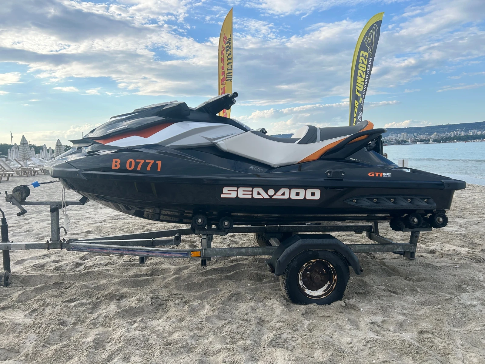 Джет Bombardier Sea Doo GTI 155, снимка 5 - Воден транспорт - 55168275