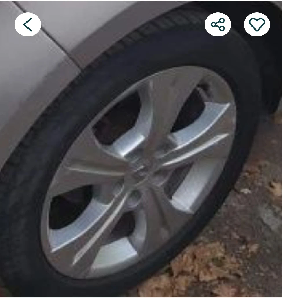 Джанти за Renault, снимка 2 - Гуми и джанти - 55344861