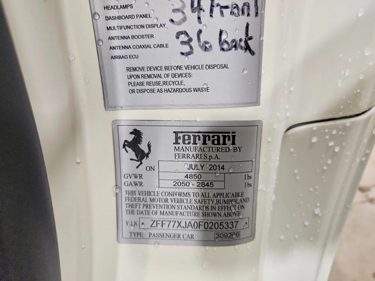 Ferrari California 3.9l Ferritti T, снимка 12 - Автомобили и джипове - 53944065