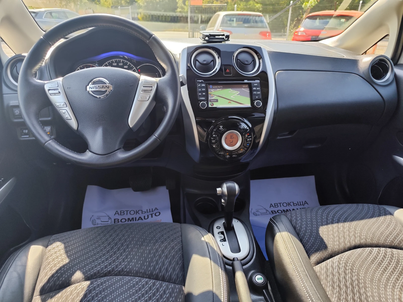 Nissan Note 1.2DIG-S* TEKNA* АВТОМАТИК* NAVI* CAMERA 360* EU5B, снимка 8 - Автомобили и джипове - 56031965