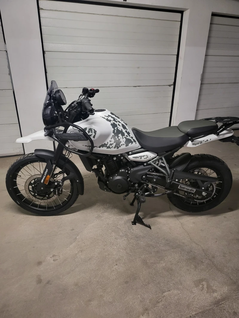 Royal Enfield Hymalayan 452 white black grey best price in EU, снимка 4 - Мотоциклети и мототехника - 52833186