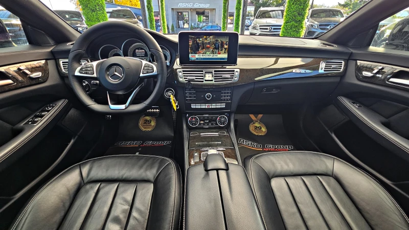 Mercedes-Benz CLS 400 AMG/4MAT/TV/GERMANY/DISTR/360CAM/ПОДГРЕВ/ОБДУХ/LIZ, снимка 8 - Автомобили и джипове - 52066251