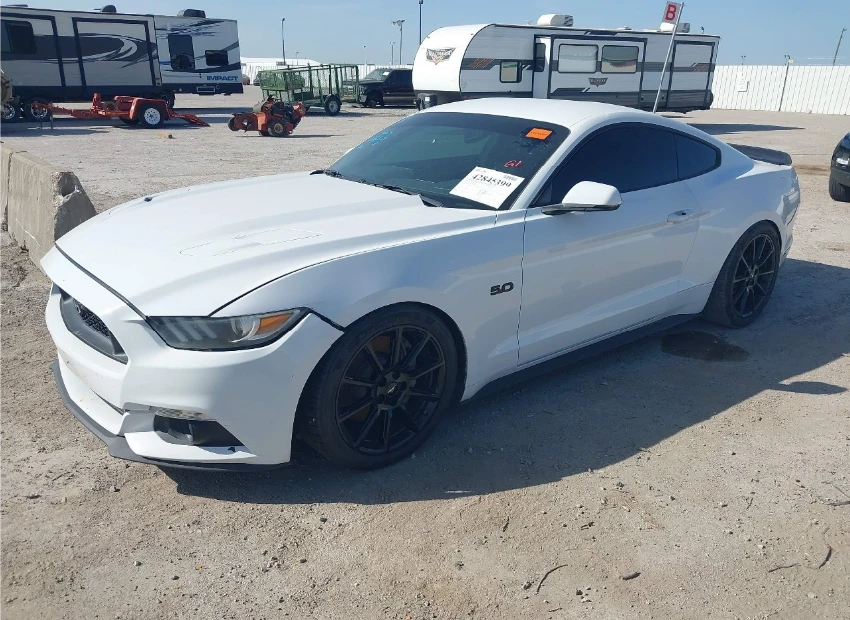 Ford Mustang GT 5.0 Обдух* Голямата Навигация* LED* Кожа*  - изображение 3