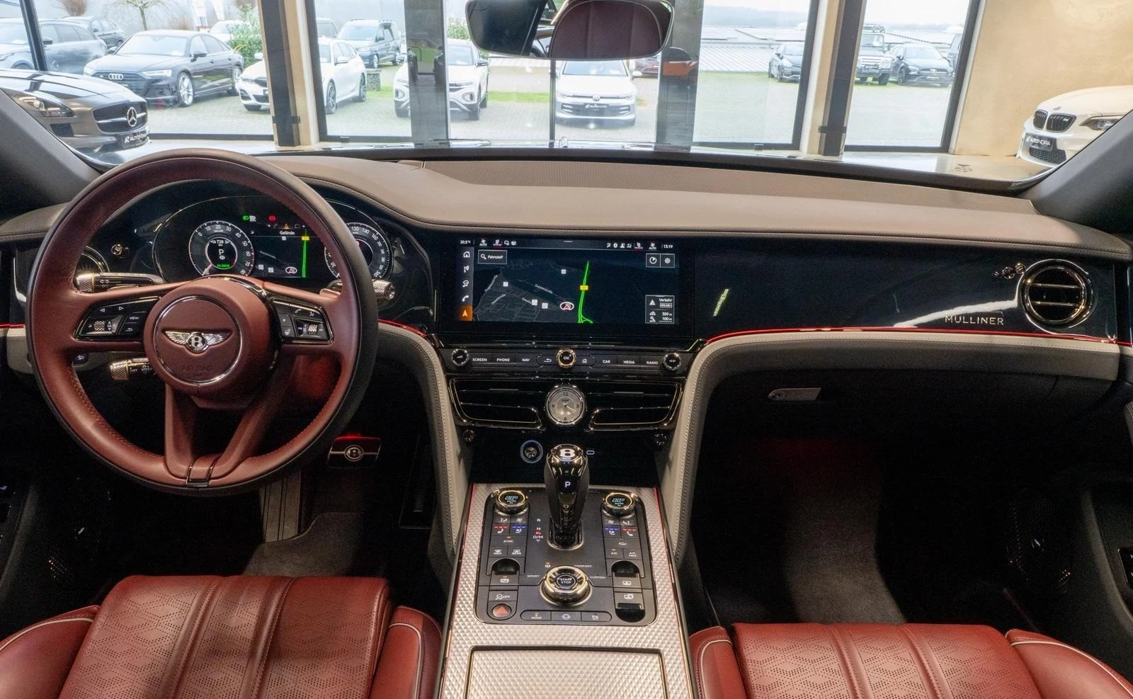 Bentley Flying Spur V8 HYBRID MULLINER BLACKLINE  - изображение 6