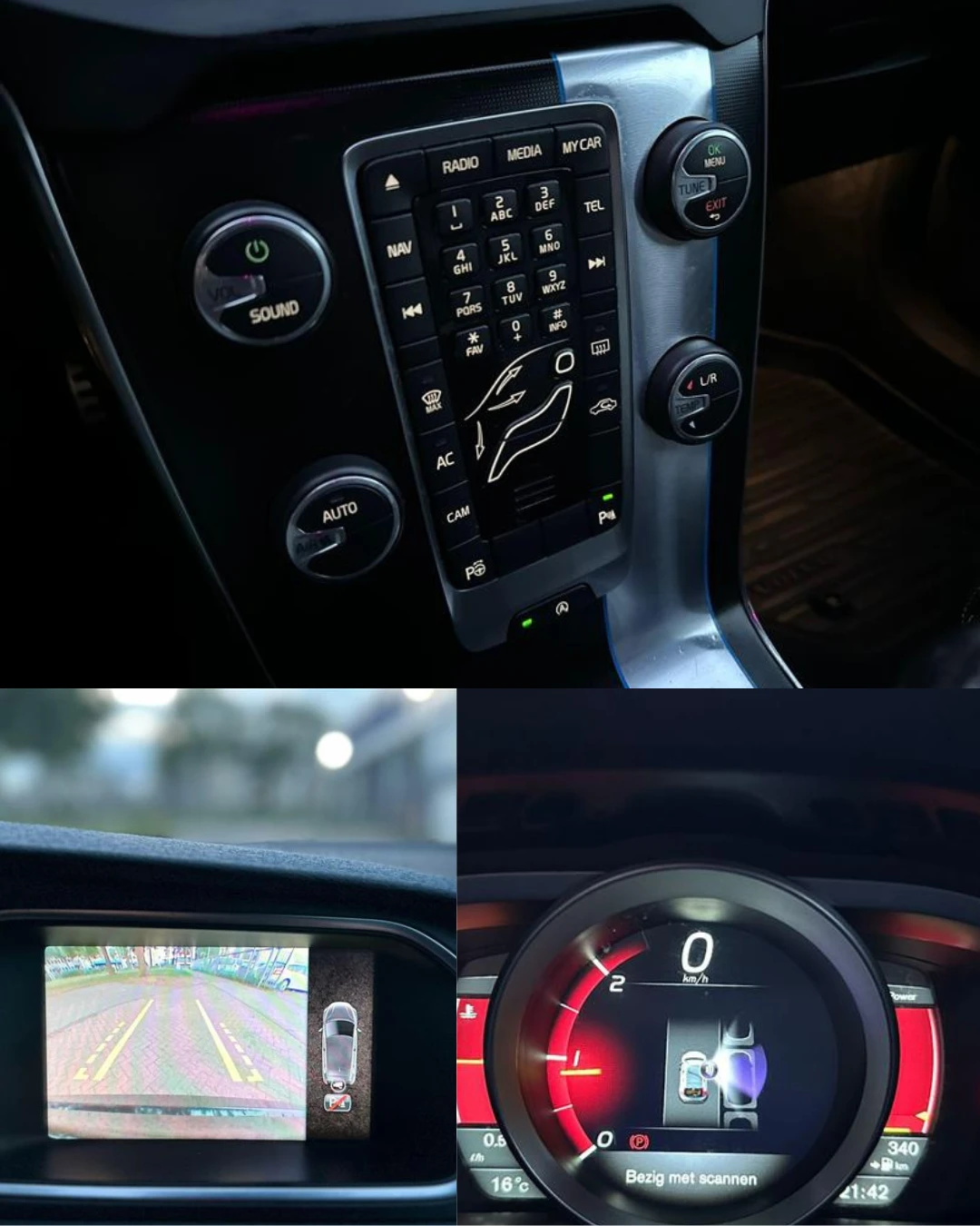 Volvo V40 D2 R-Design/ParkAssist/Pano/Camera/Bixenon, снимка 12 - Автомобили и джипове - 54115324